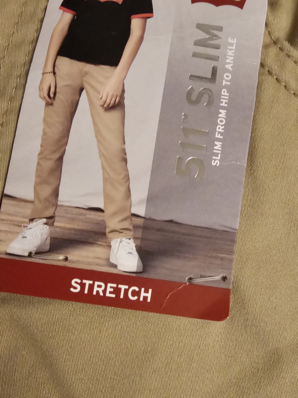 Levi's Junior Slim Jeans in Khaki